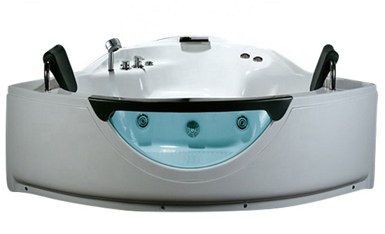 Massage- und Reflexzonenmassage Custom Fiberglas zwei Personen Hydromassagewannen