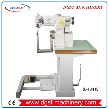 Direct Drive Handbag Making Industrial Sewing Machine,180 Degree U-shape Rotating Arm Feed Shoes Sewing Machine JL-1341S