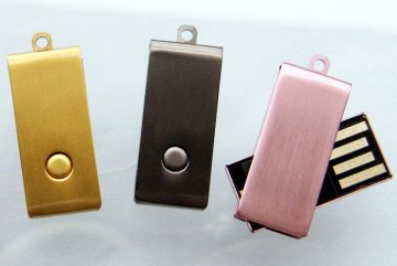 Costom Logo pivotant Micro Usb Flash Drives 1Go, 2Go, 4Go, 8Go, clé Usb 16Go