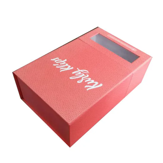 Luxury Gift Packaging Cardboard Paper Box With Window