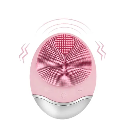 silicon facial cleansing brush facial scrub brush