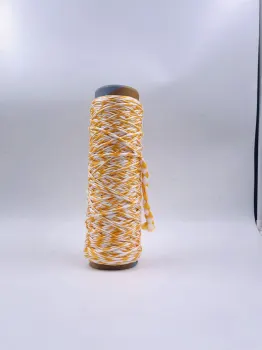 Orange Polyester Mop Yarn