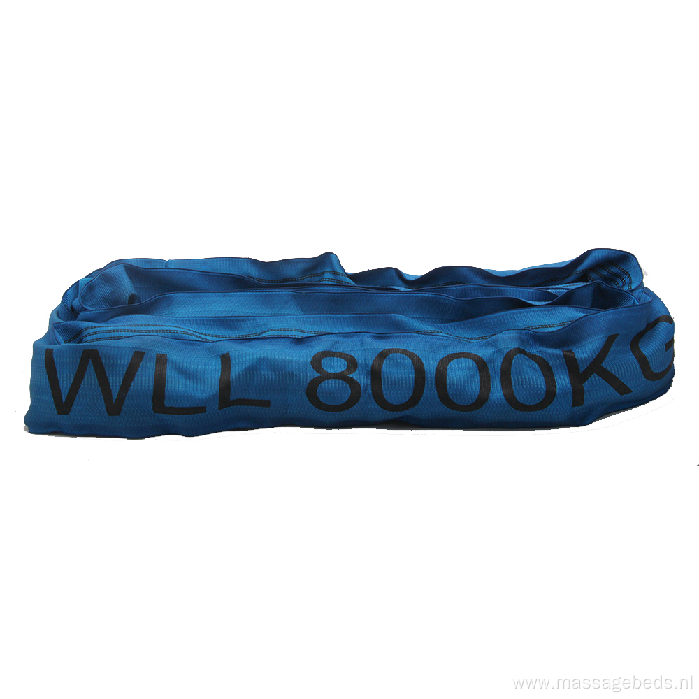 8T Load Capacity Polyester Endless Round Sling