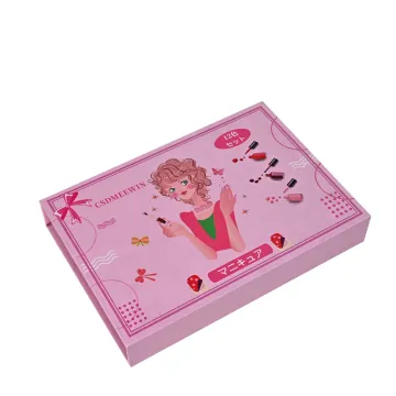Customized book-shaped folding carton skin care products
