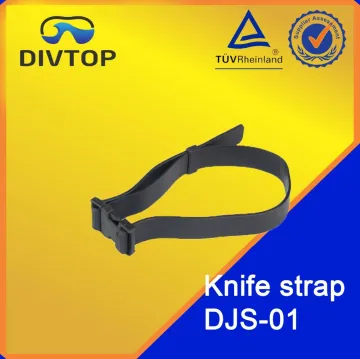 Quick release buckle strap for knife