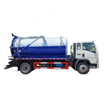 Dostosowane ciężarówki ssące ścieki - China Factory Bezpośrednia sprzedaż LHD RHD 5-10CBM Wakuum Cleaning Trucks