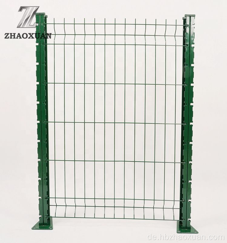 Pfirsichform nach geschweißtem Drahtnetzzaun