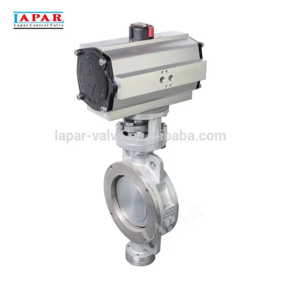 LAPAR Triple Eccentric Metal Seated Wafer Butterfly Valve