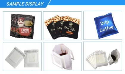 Automatic Tea Packaging Machine with Hanging Ear Coffee Packing System
