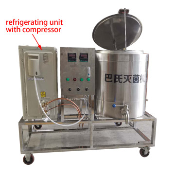 Kolice 200 -l -Milchpasteurisierungsmaschine - Kleine Milchpasteurisierungsausrüstung