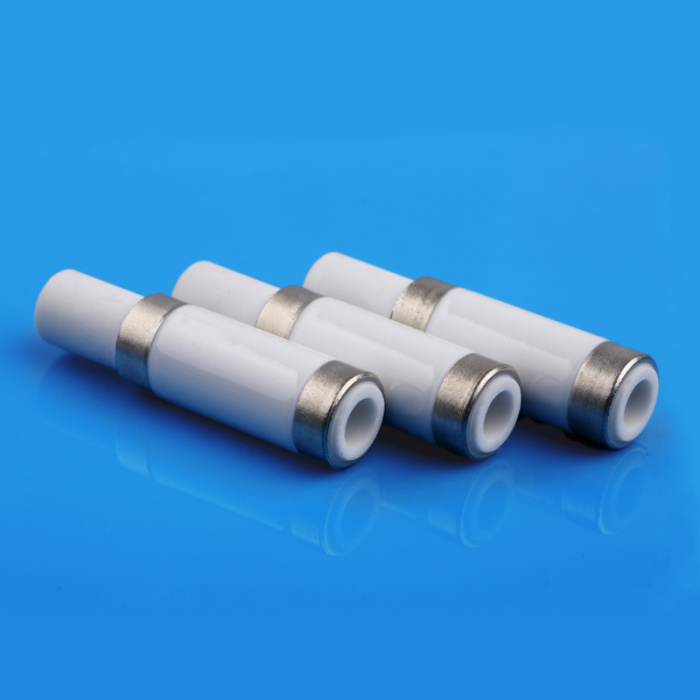 Glasierte Alumina -metallisierte Keramik für elektrische Komponenten