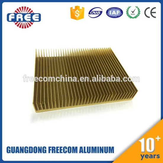 High quality extruded aluminum Intel CPU heatsink, cpu radiator, comb aluminum heat sink for computer