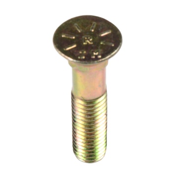 Yellow galvanized Countersunk bolt Screw M4 M6 M8