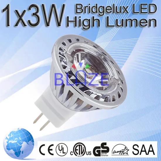 MR11 led spotlight 1*3W Replace Halogen