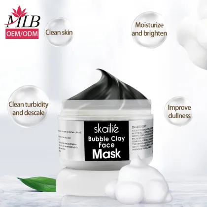 Deep Moisturizing Cleansing Mud Bubble Facial Mask OEM Manufacturer