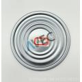 Food can metal tin cover bottom ends