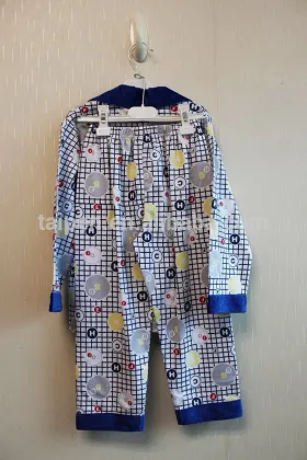 Wholesale Fashion Design Boys Pajamas Long Sleeve Winter Children Cartoon Pajamas