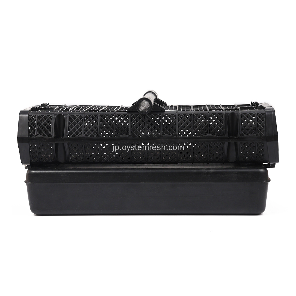 プラスチック製フロート付き牡蠣養殖六角ケージ