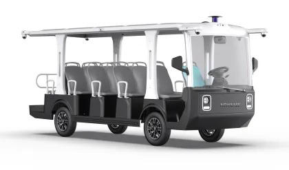 Customizable Zero-Emission L4 Driverless Golf Cart for Golf Courses