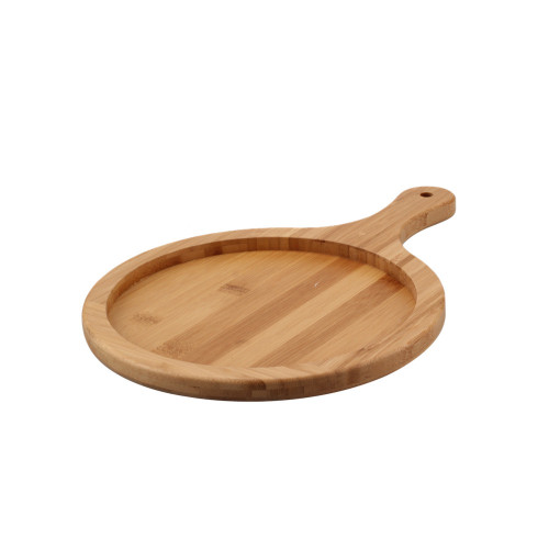 Premium Bamboo Pizza Peel Cutting Board Handle