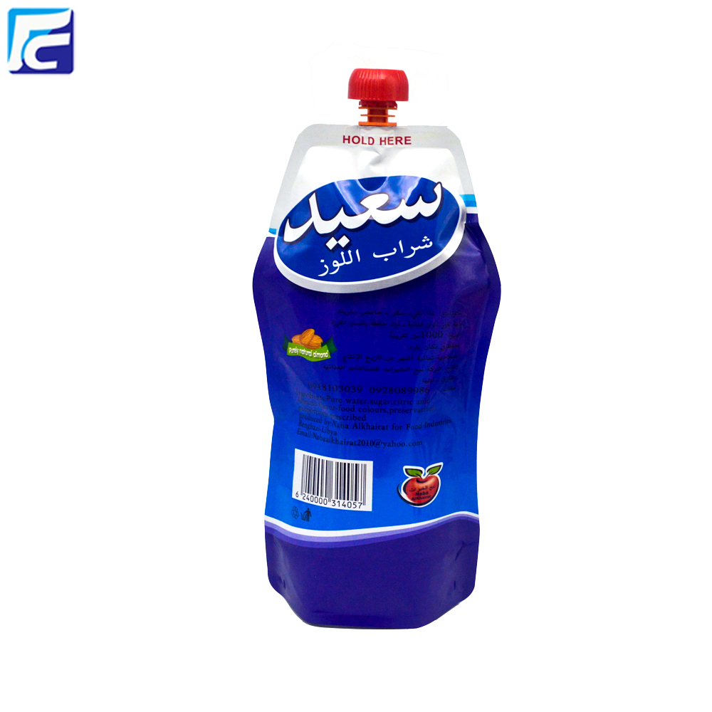 Liquid Pouch Foil Juice Bag with Spout