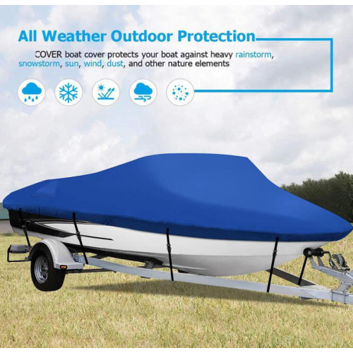 Trailerable Boat Cover Universal Marine Grade Dustproof Durable Boat Cover Manufactory