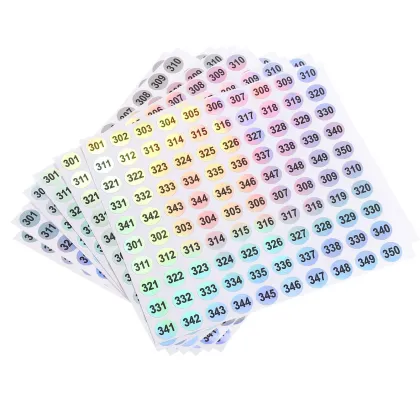 Transparent Kiss Cut Stickers for License Plate Concealment