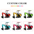 1 Ton Mini Excavator SMALL DIGGING MACHINE 800KG MINI DIGGER Supplier