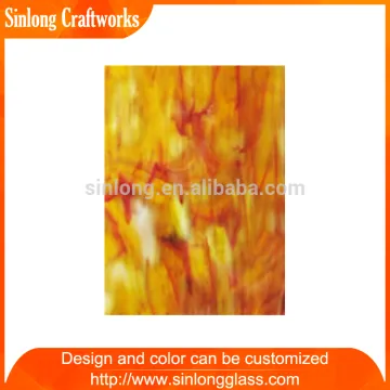 Chinese cheap 3mm thick colored glass shop