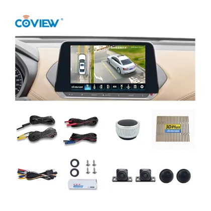 3D Plus 360 Degree AVM Camera with Full HD 1080P for Cars
