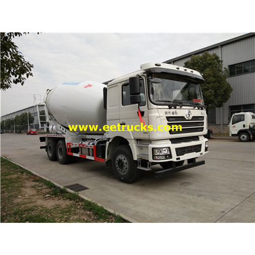 SHACMAN 10 Wheel 12m3 Concrete Mixer Trucks