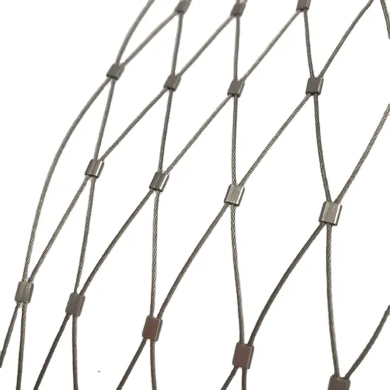 Cable Wire Mesh for Zoo Enclosures and Slope Protection