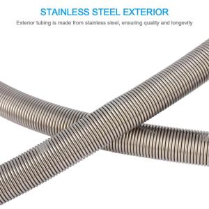 電気的に磨かれたダブルロックフレキシブルシャワーホース