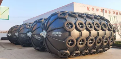 Marine Fender ISO17357 Pneumatic Rubber Yokohama Fender