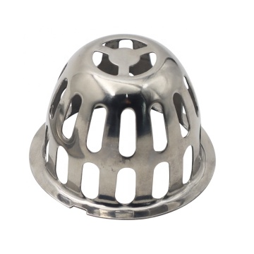 Factory Direct Outdoor Drain: Industrial Round Stainless Steel Floor Drain with Anti-Odor and Clogging Protection for Balconies