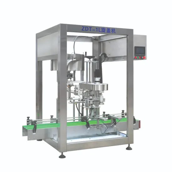 ZDT-1L Servo Torque Controlled Capping Machine for Plastic Bottles and Barrels
