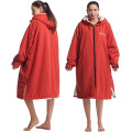 Waterproof Changing Robe Custom Logo Waterproof changing robe custom logo adult poncho towel Supplier