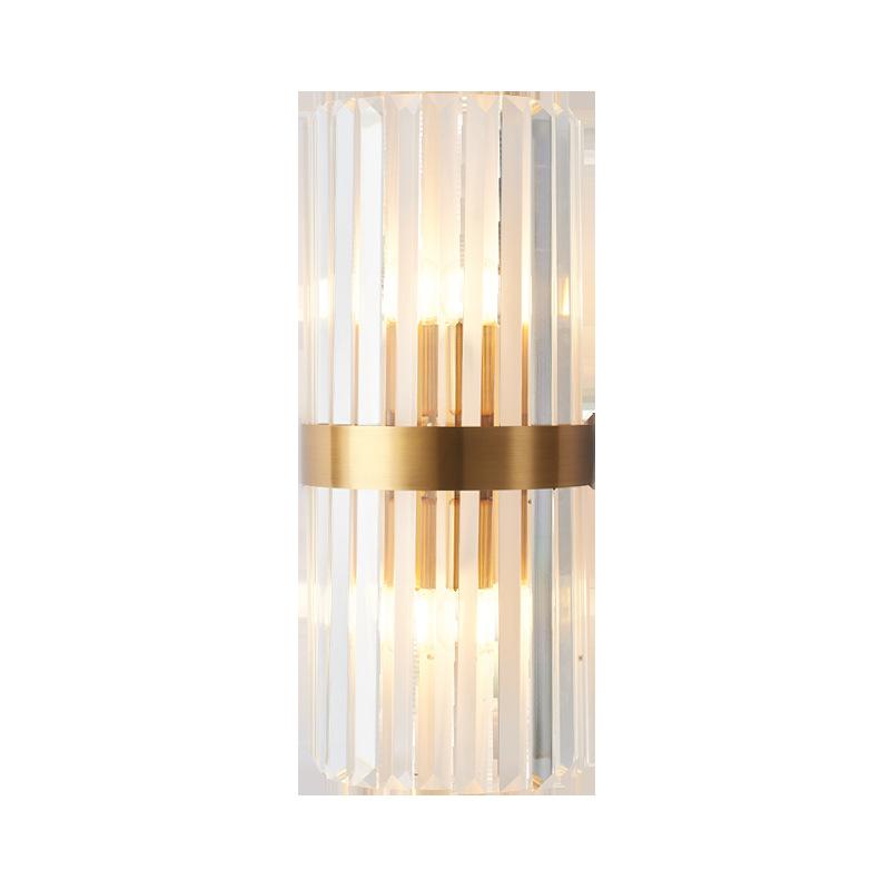  INSHINE Glass Brass Metal Wall Lamp 