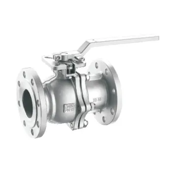 Stainless Steel 150lb Flange 2PC Ball Valve