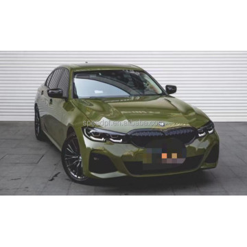 Multiapplicación Crystal Gloss Green Vinyl Wrap