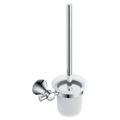 Brass Black Wall Mounted Toilet Brush Holder