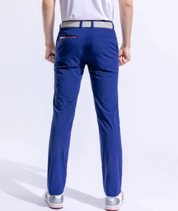 Custom Breathable Quick-Dry Polyester Stretch Golf Pants for Men