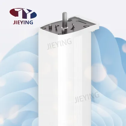 Jieying Modern WiFi Electric Aluminum Silent Extendable Ceiling Smart Curtain Rail Track