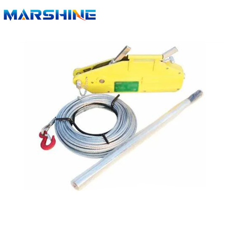 1.6T Manual Tirfor Wire Rope Winch Puller