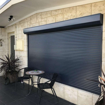 CE ISO Certified Remote Control Aluminium Rolling Shutter Porte