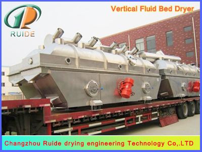 Vibrating fluid bed drier for mine residue