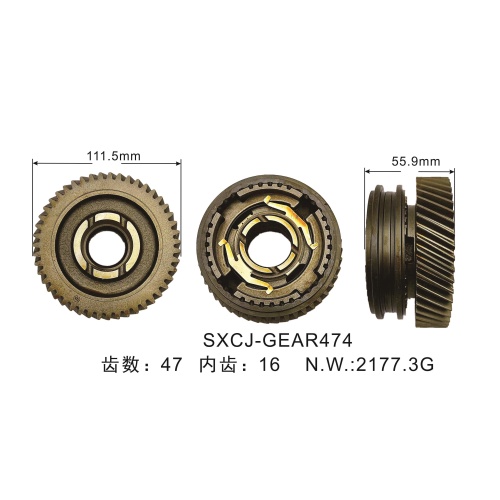 Manual Auto Parts Transmission Box Gear for Toyota 2KD Vigo - OEM & Other
