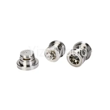 Precision inserts with EDM processing non-standard circular parts OEM