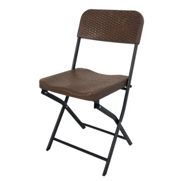 Outdoor Event Furniture: Rattan Brown Chairs, Plastic Garden, Camping Folding, and Chairs for Parties and Weddings