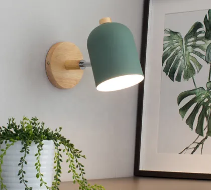 Modern Macaron Bedroom Wall Lights & Chandeliers